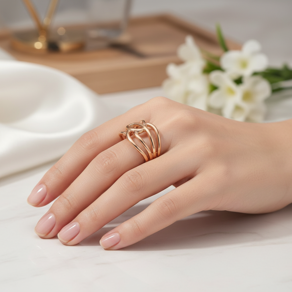 IP Rose Gold Minimalist Band - Improved