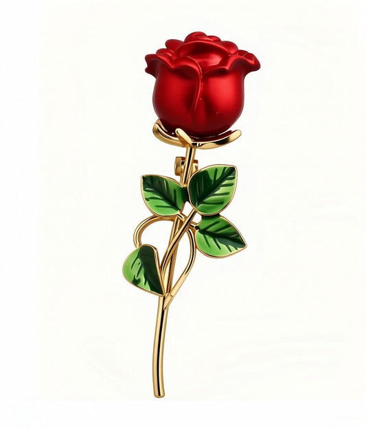 ROSE BROOCH