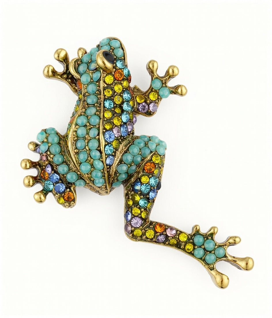 FROG BROOCH