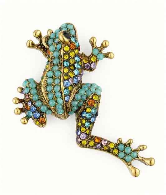 FROG BROOCH
