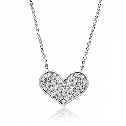 HEART CRYSTAL NECKLACE