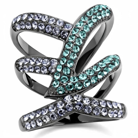 CRYSTAL STATEMENT RING