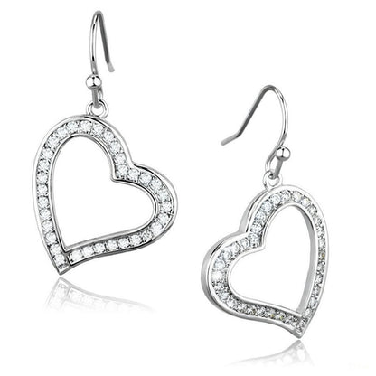 HEART CRYSTAL EARRINGS