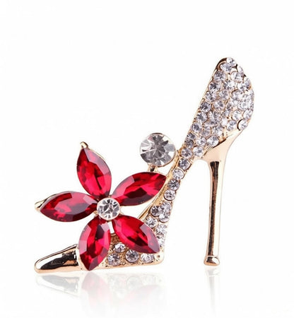 HIGH-HEELED SHOE BROOCH