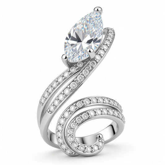 SIGNATURE CRYSTAL RING