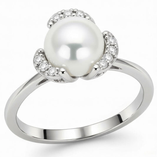 PEARL CRYSTAL RING