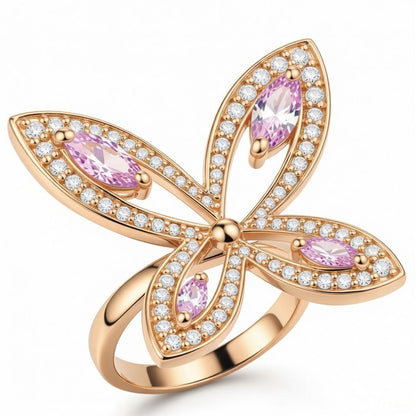 PINK ROSE GOLD  RING