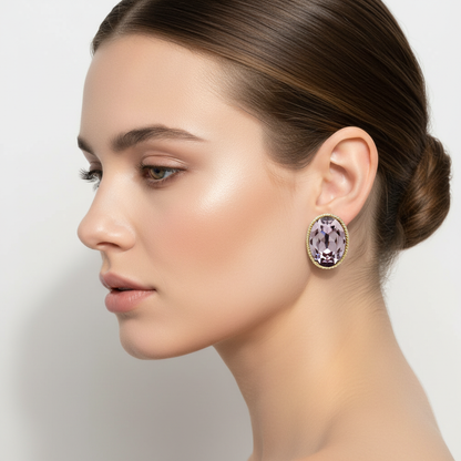 Heritage Amethyst Earrings Lifestyle 2000x2000