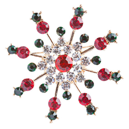 CHRISTMAS SNOWFLAKE BROOCH
