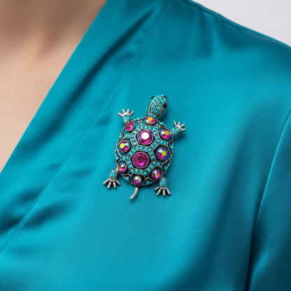Turtle Brooch Lifestyle